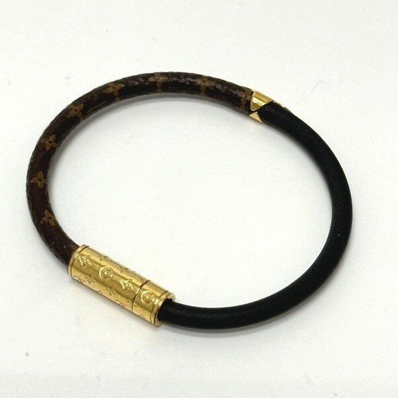 LOUIS VUITTON Monogram Bracelet-Daily Confidential Accessories bangle Bracelet - Picture 1 of 16